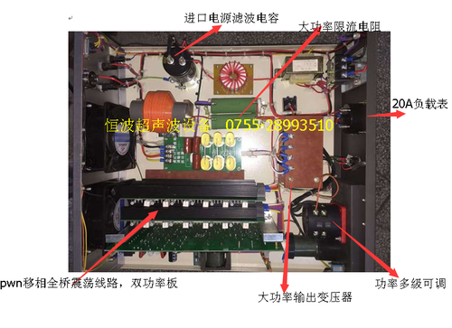 1532超聲波塑焊機電箱內(nèi)部